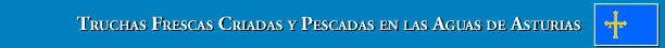 Truchas Frescas Criadas y Pescadas en las Aguas de Asturias